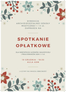 Archidiecezjalna Szkoła Muzyczna II stopnia im. ks. Kardynała Franciszka Macharskiego w Krakowie -