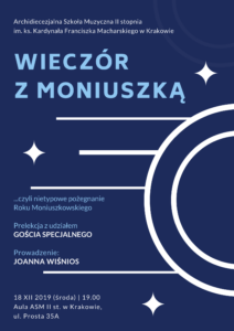 Archidiecezjalna Szkoła Muzyczna II stopnia im. ks. Kardynała Franciszka Macharskiego w Krakowie -