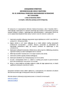 Archidiecezjalna Szkoła Muzyczna II stopnia im. ks. Kardynała Franciszka Macharskiego w Krakowie -